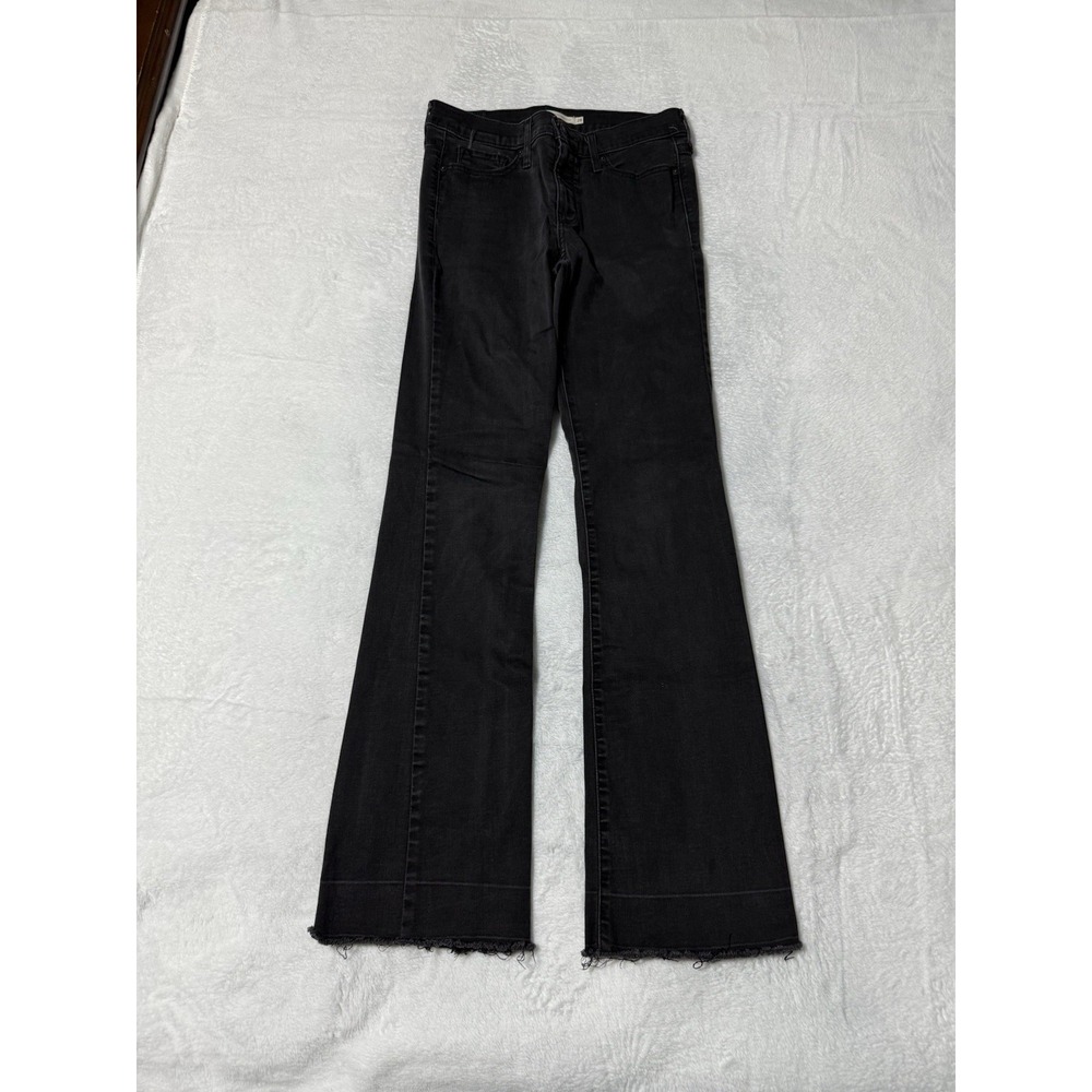 Levi's 315 Shaping Bootcut‎ Women's 28 Black Dark Wash Denim Jeans 28x30